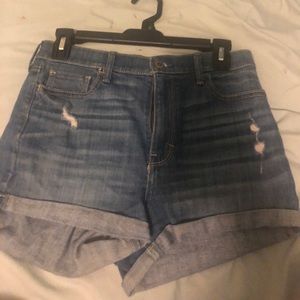 High waisted Hollister shorts